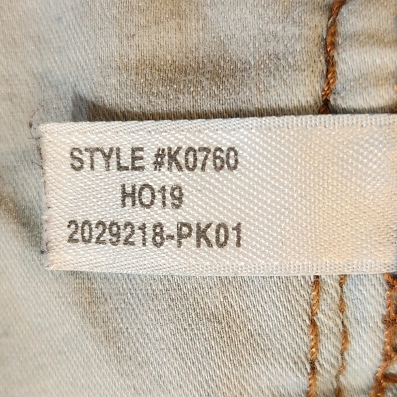 J. Crew High Rise Skinny Jeans Dark Wash, size 27 - Picture 10 of 10